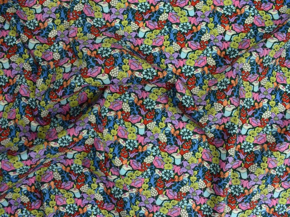 Storrs London Egyptian Cotton Lawn Fabric Pink
 
