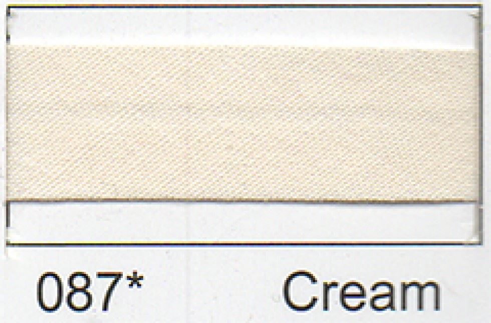Essential Trimmings Cream Polycotton Bias Binding Tape