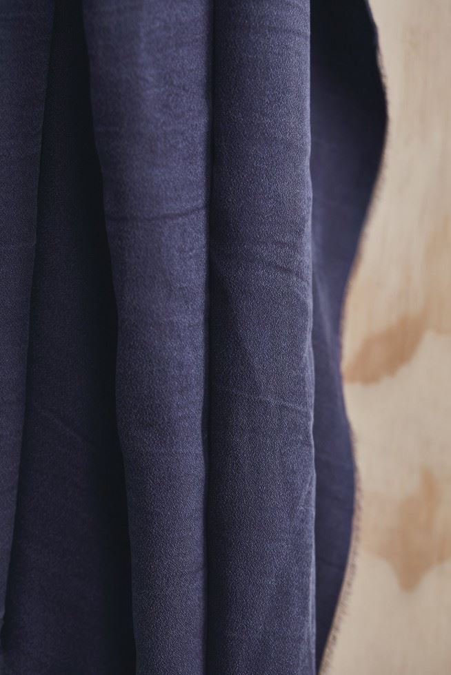 Meet Milk Blueberry Tencel Lyocell Crispy Crepe Fabric