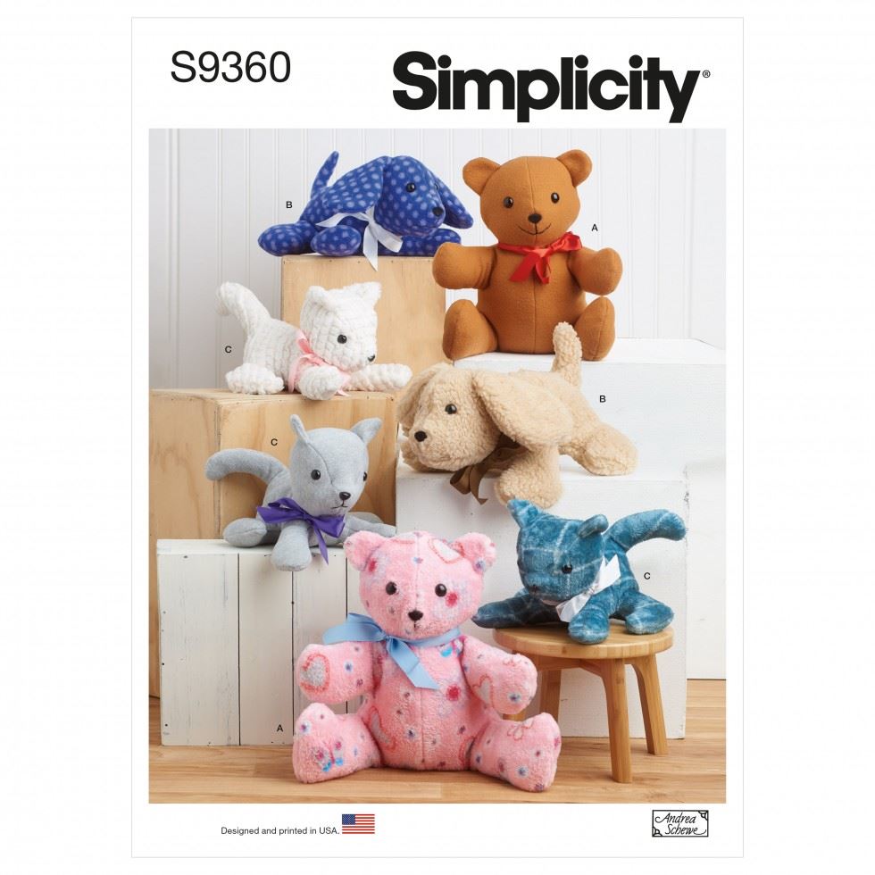Simplicity Paper Sewing Pattern 9360
 