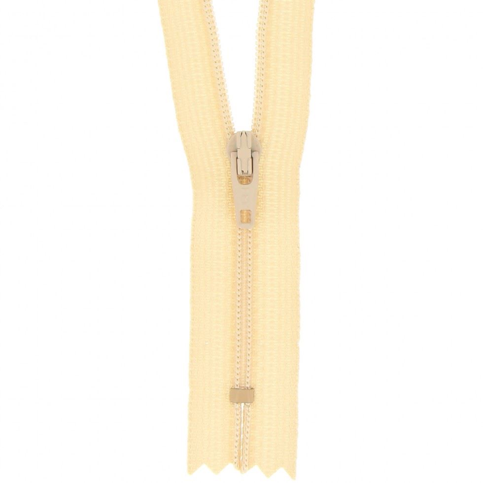 Milward Biscuit Nylon Dress & Skirt Closed End Zips