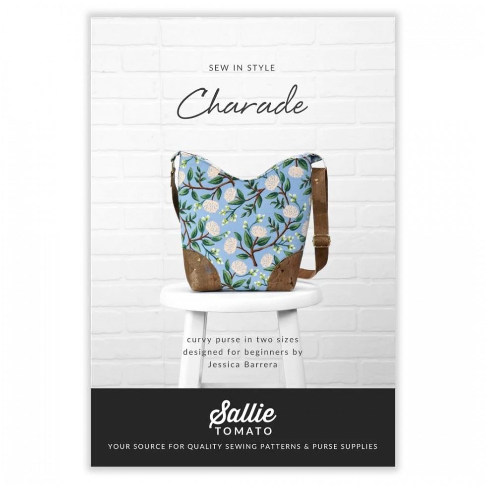 Sallie Tomato Sewing Pattern Charade Curvy Purse