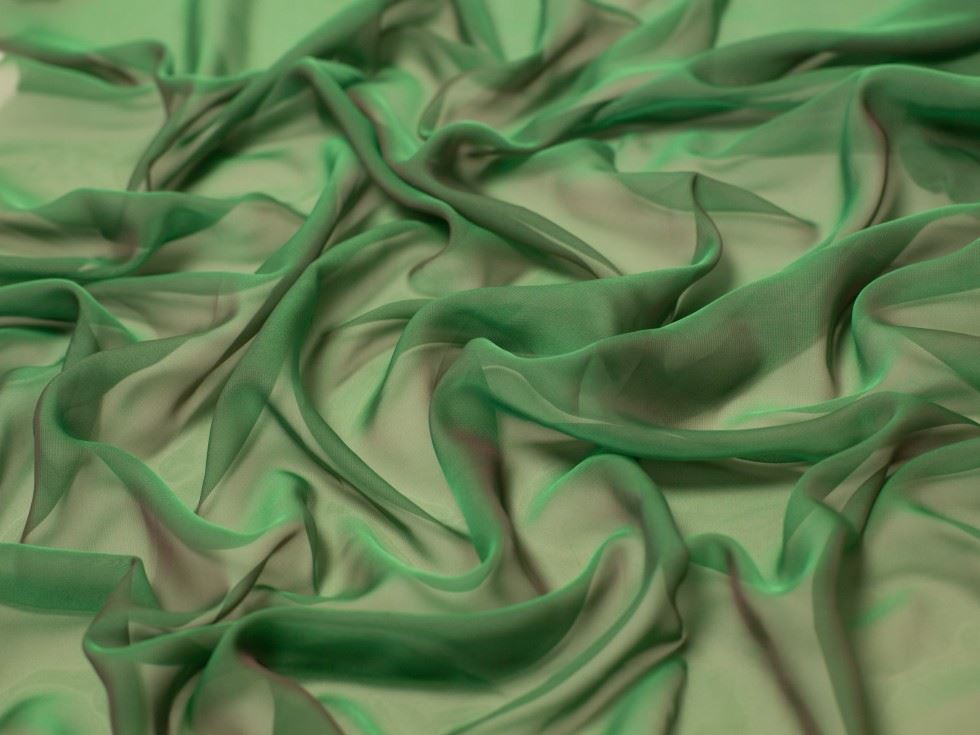 Cationic Sheer Chiffon Fabric 145cm / 58" Wide - per metre - Picture 20 of 48