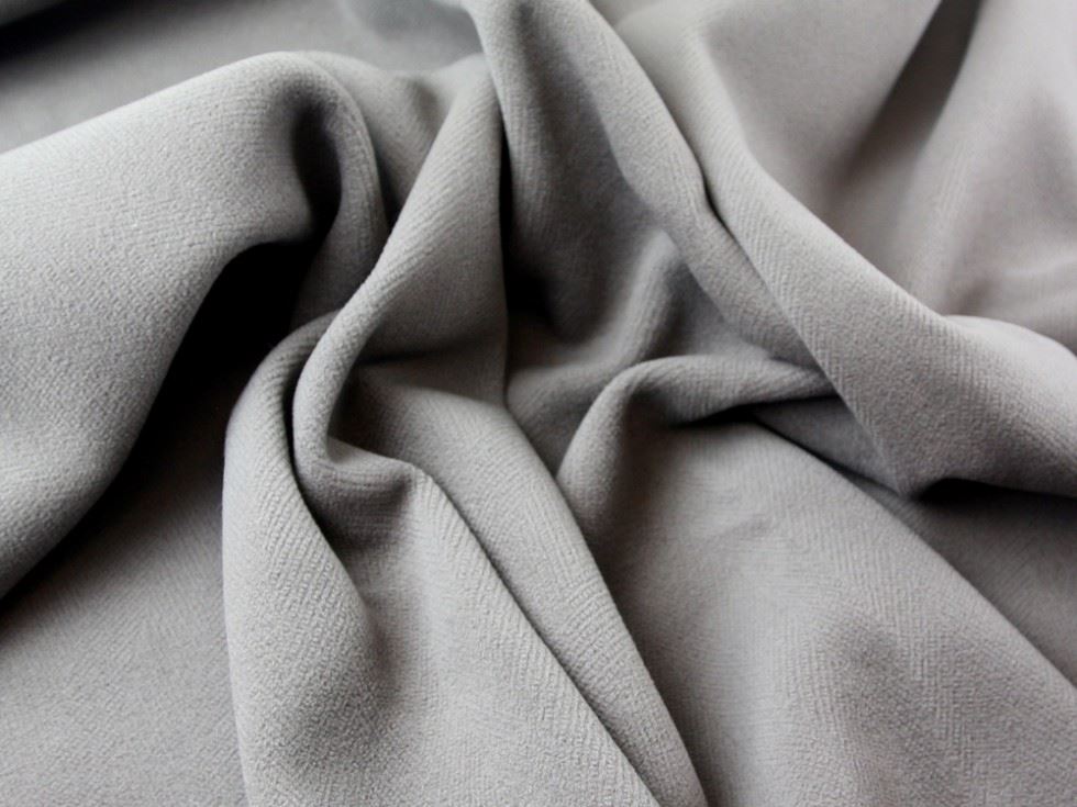 Mushroom Deadstock 100% Pure Wool Coating Fabric
