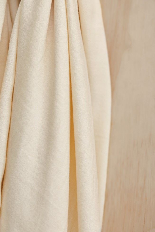 Meet Milk Shell Tencel Lyocell Crispy Crepe Fabric