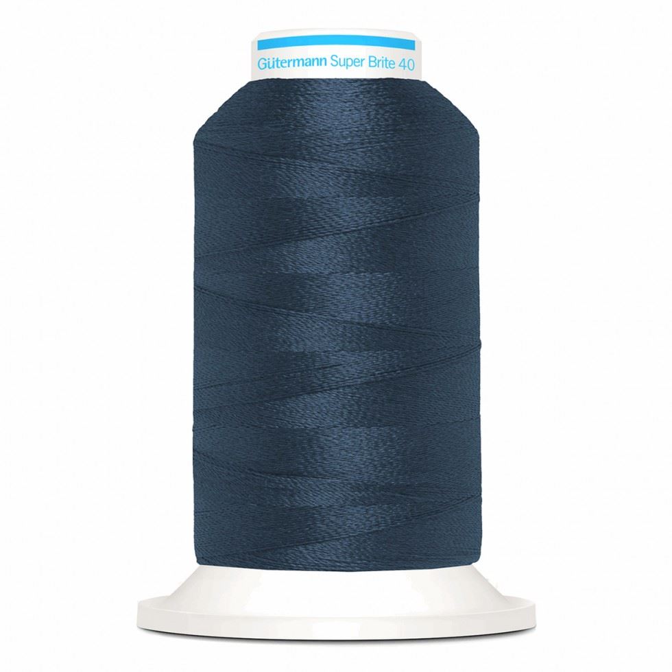Gutermann 5515 Super Brite Polyester 40 Embroidery Thread