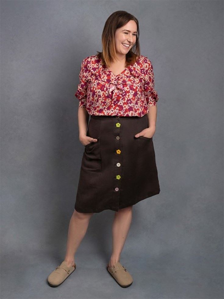 Sussex Seamstress Paper Sewing Pattern Southwick Skirt
 