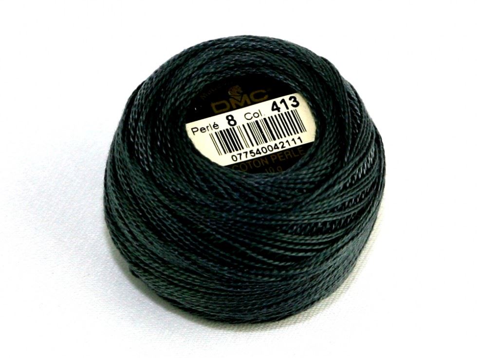 DMC Size 8 Cotton Perle Thread 413
 
