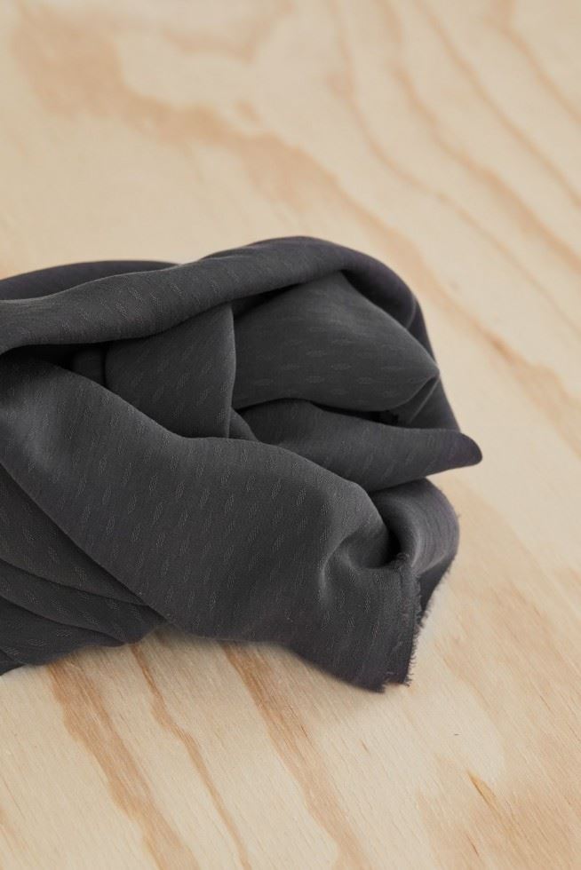 Meet Milk Anchor Tencel Lyocell Diamond Jacquard Crepe Fabric