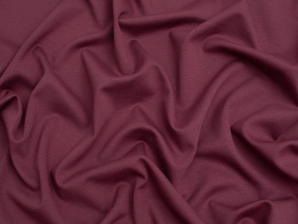 Minerva Core Range Wine Stable Ponte Roma Double Stretch Knit Fabric