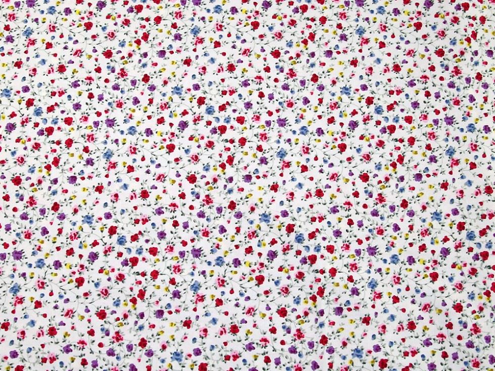 John Louden White 100% Cotton Poplin Fabric