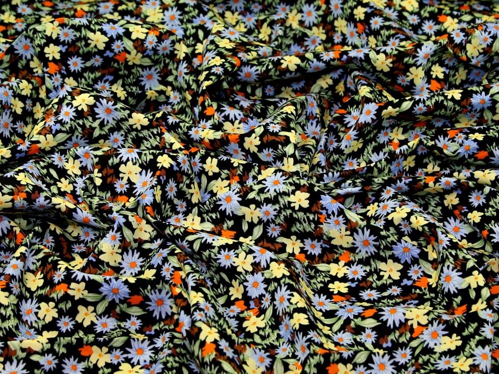 Deadstock 100% Cotton Poplin Fabric Black