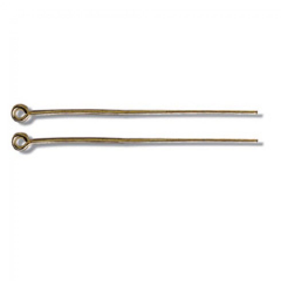 Trimits Gold Eye Pin Findings (Value Pack Of 5)
