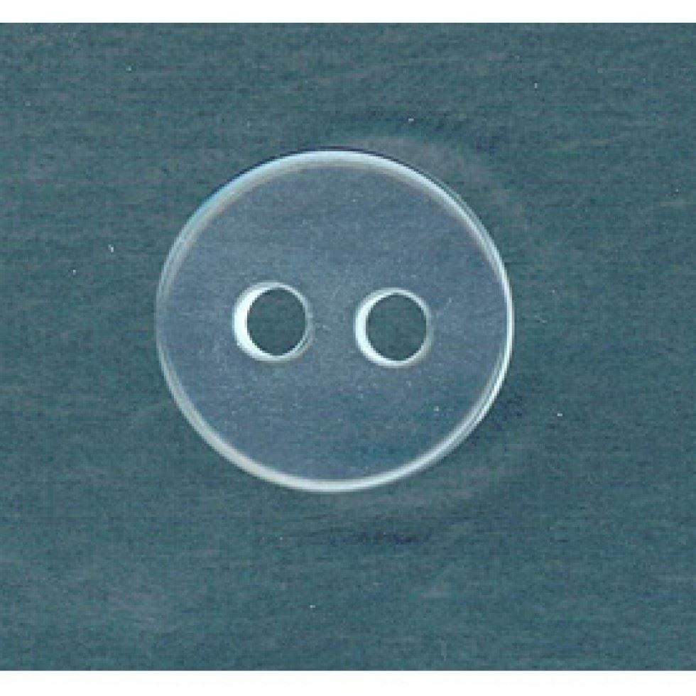 Plastic Backing Buttons (Value Pack) Clear
 