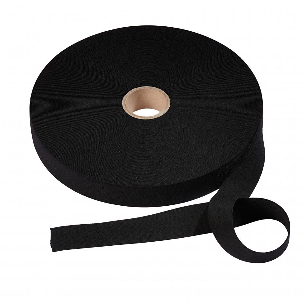 Prym Black Soft Elastic Tape