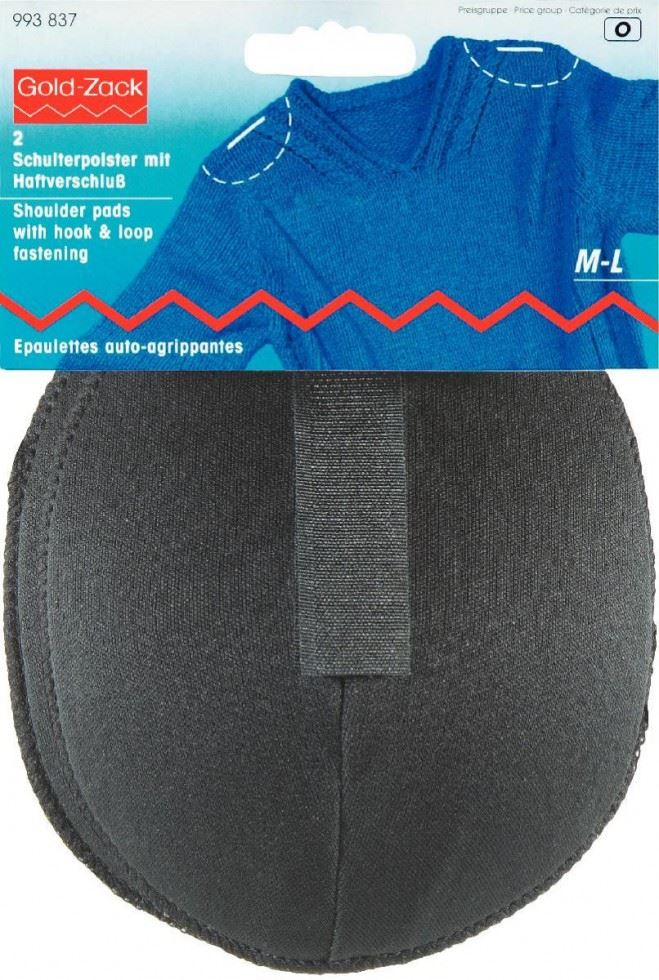 Prym Black Raglan Shoulder Pads