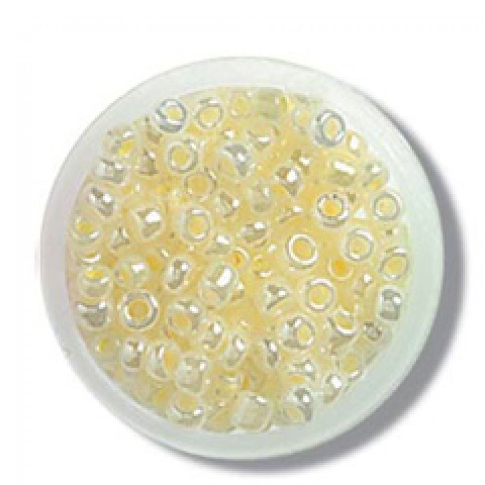 Trimits Lemon Glass Bugle Beads Bulk Pack (Value Pack Of 3)