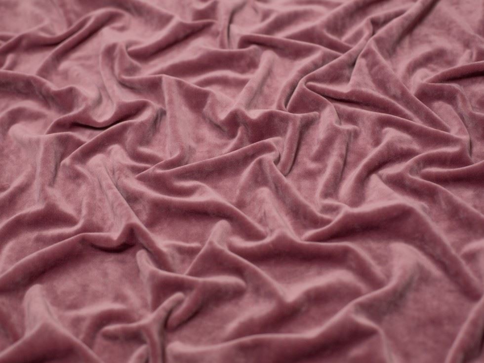 Minerva Polyester Velour Stretch Knit 150cm / 60" Wide - per metre - Picture 13 of 17