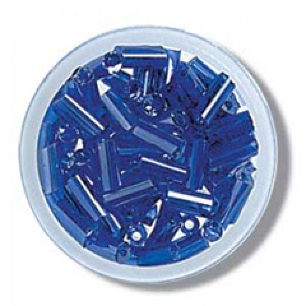 Trimits Purple Glass Bugle Beads (Value Pack Of 5)