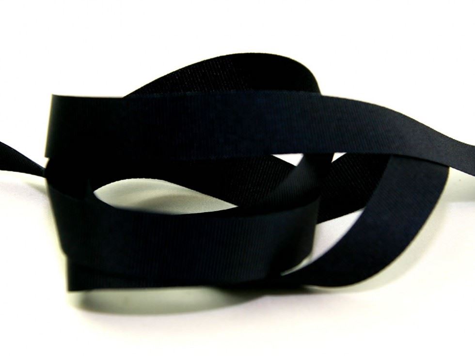 Berisfords 9599 Dark Navy Grosgrain Ribbon
