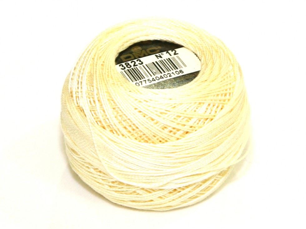 DMC Size 12 Cotton Perle Thread 3823
 