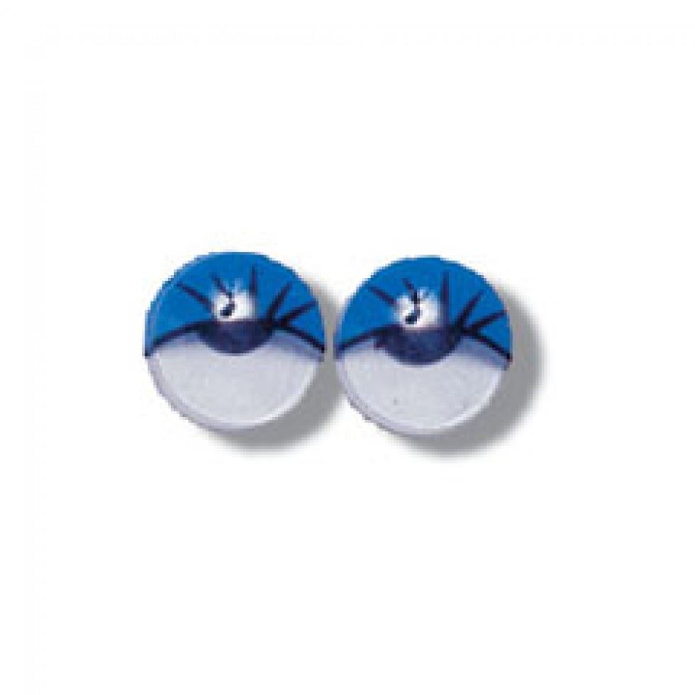 Trimits Blue Stick On Wobbly Toy Eyes