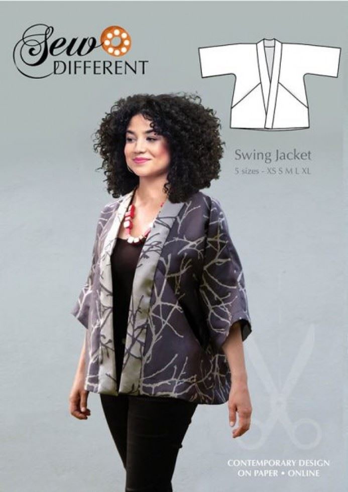 Sew Different Paper Sewing Pattern Swing Jacket
 