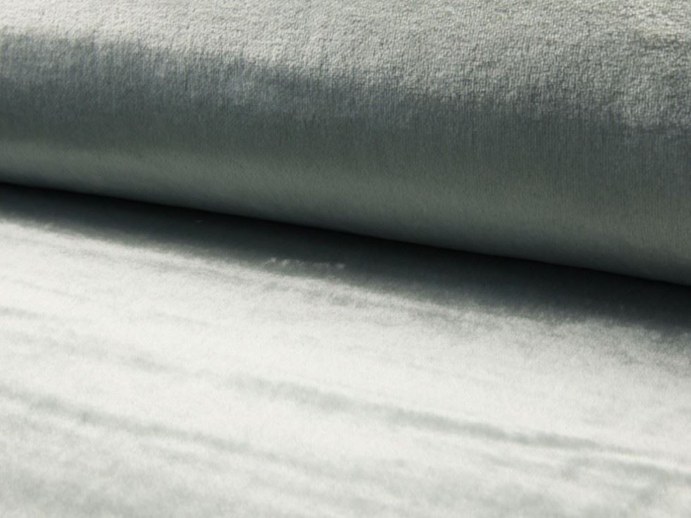 Pewter Deadstock Plush Faux Fur Fabric