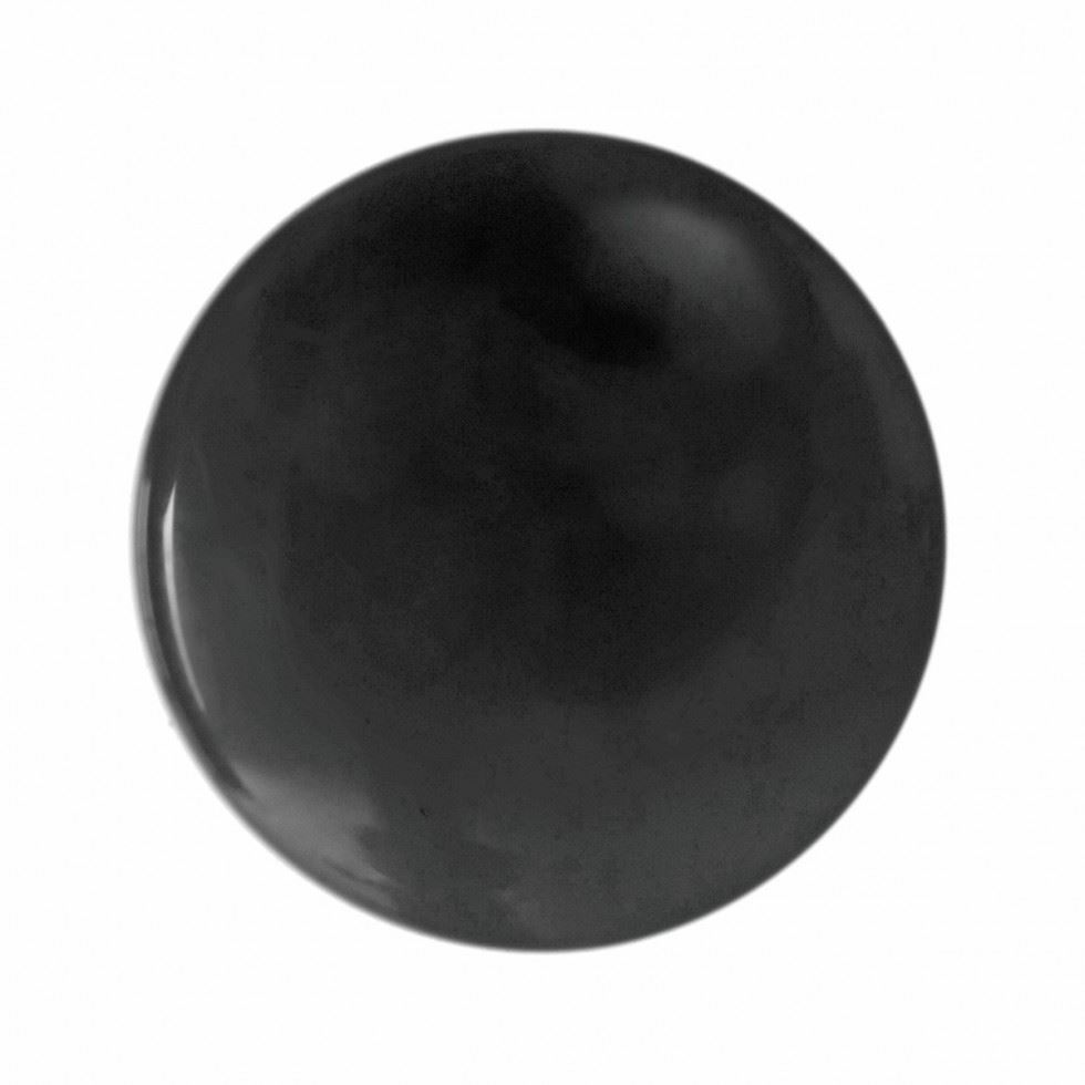 Hemline Black Round Shank Buttons