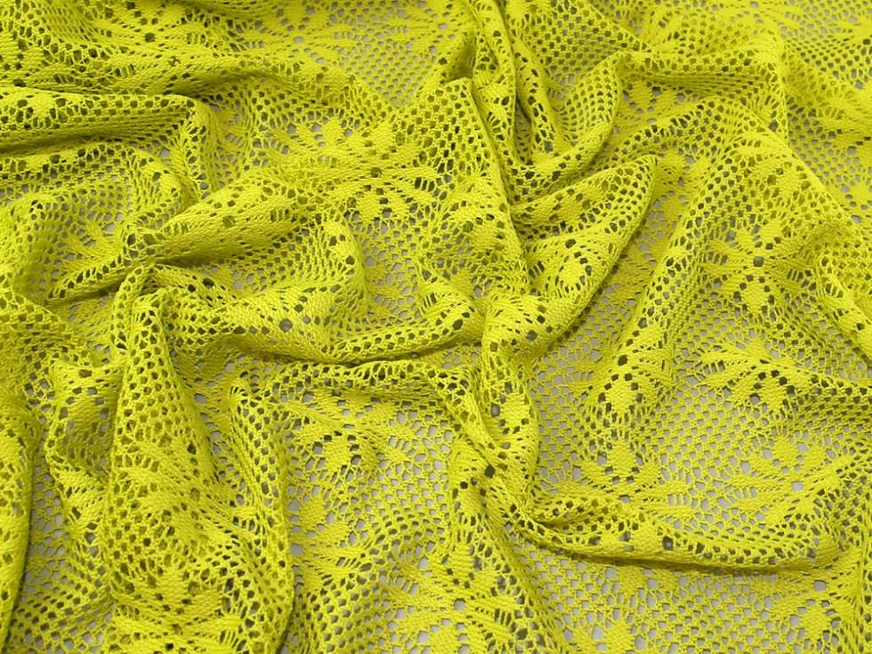 Lady Mcelroy Citrus Crochet Lace Fabric