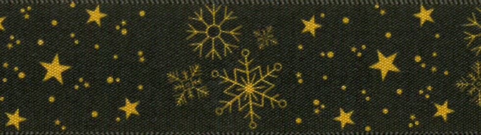 Winter Sky Ribbon Gold