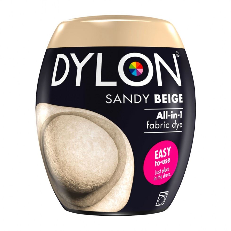 Dylon Machine Fabric Dye Pod Sandy Beige
 