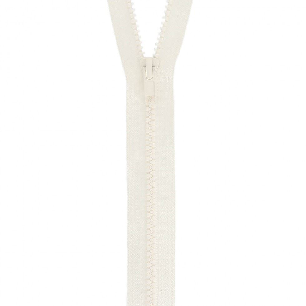 Milward Chunky Open End Zips Cream
 
