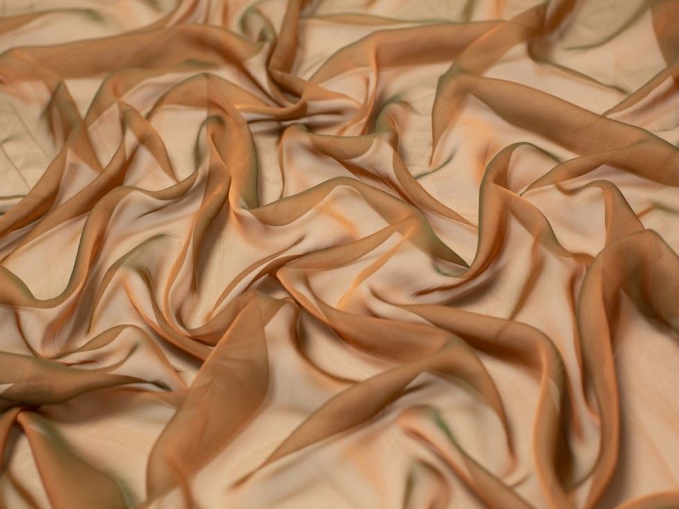 Cationic Sheer Chiffon Fabric 145cm / 58" Wide - per metre - Picture 8 of 48