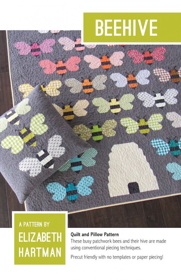 Elizabeth Hartman Quilting Pattern Bee Hive
 