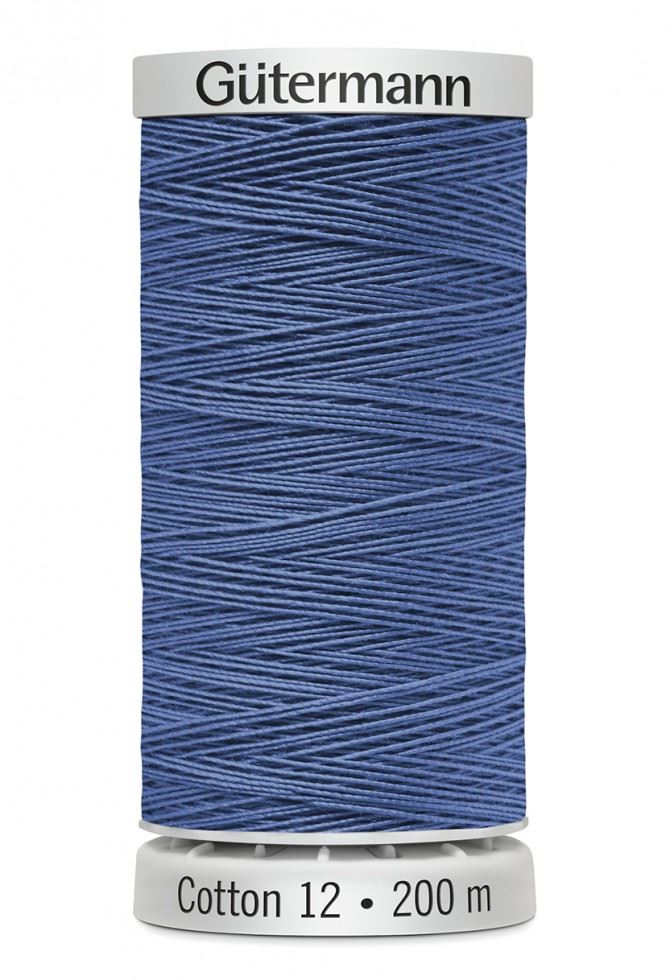 Gutermann 1198 No 12 Sulky Cotton Embroidery Thread