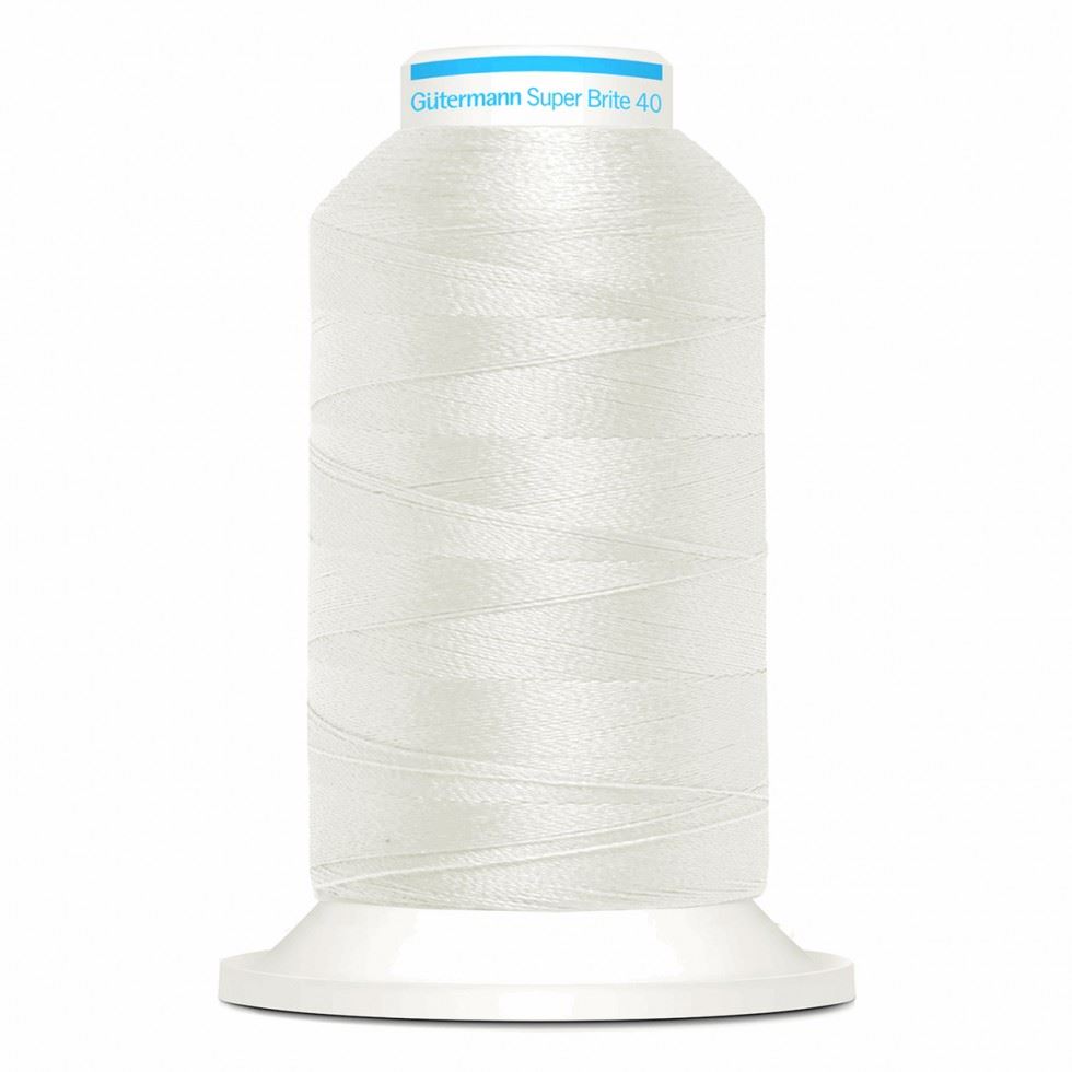 Gutermann 5642 Super Brite Polyester 40 Embroidery Thread