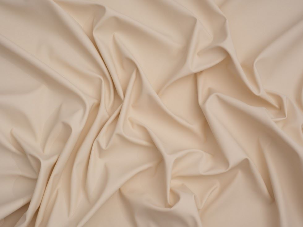 Minerva Core Range Cream Waterproof Rubber Pvc Vinyl Fabric