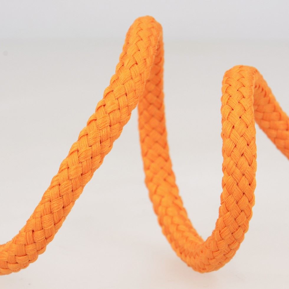 Stephanoise Round Braided Cord Orange