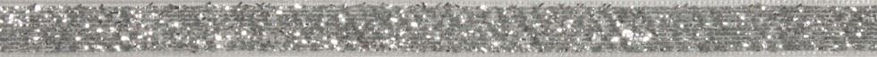 Silver Glitter Velvet Ribbon (Value Roll)