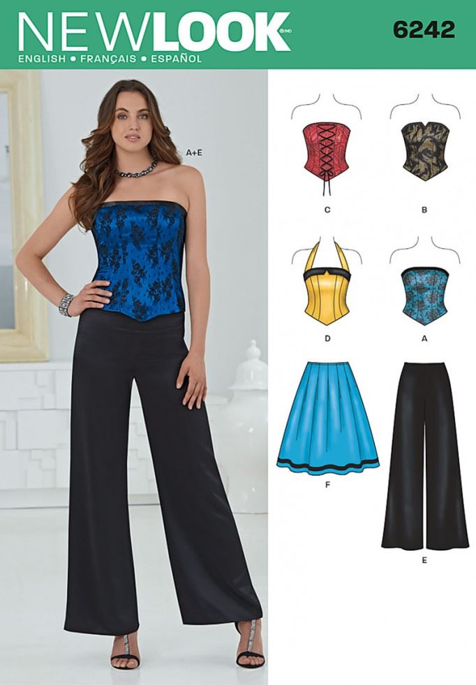 New Look Paper Sewing Pattern 6242
 