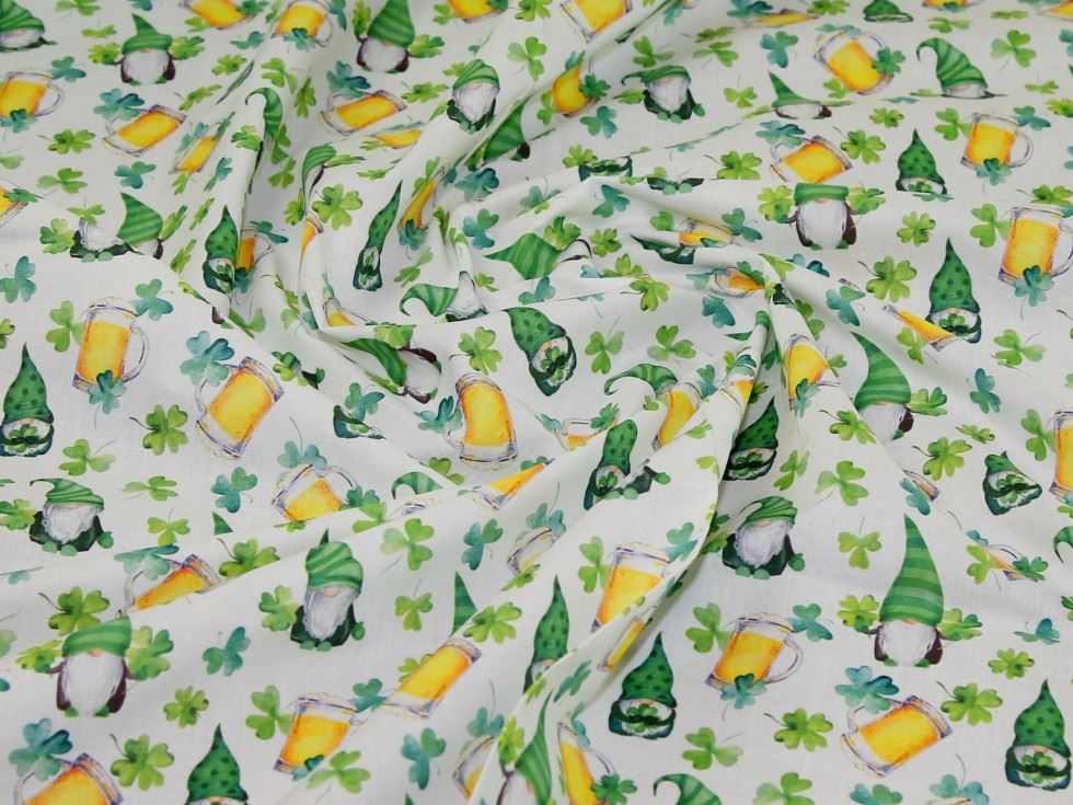 100% Cotton Fabric Green