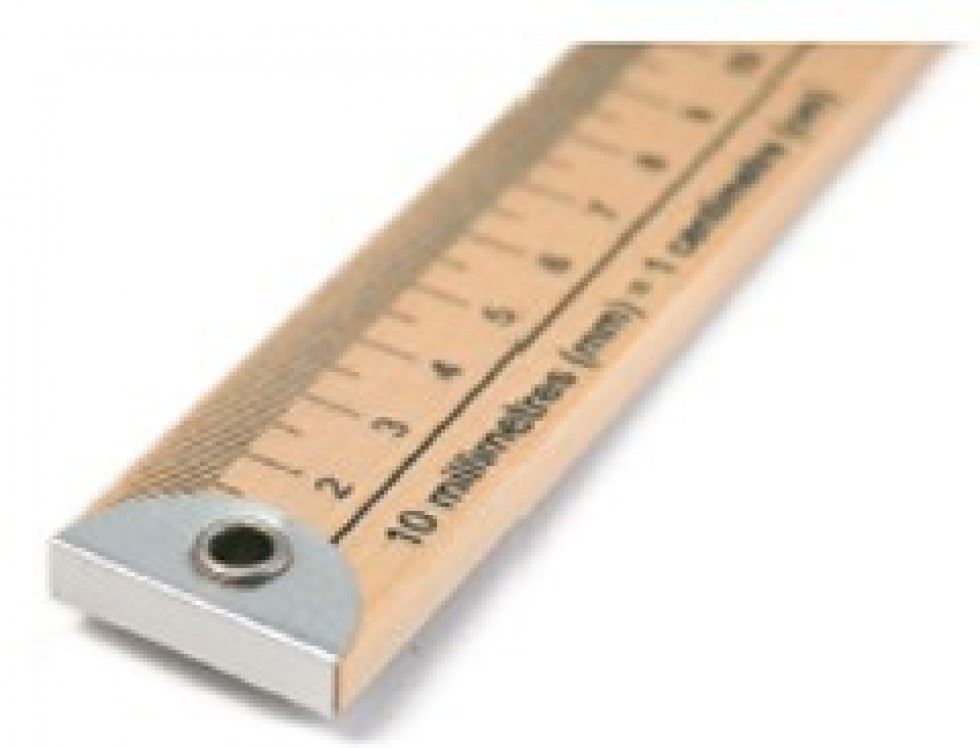 Image of Sew Easy Wood Metre Stick Ruler