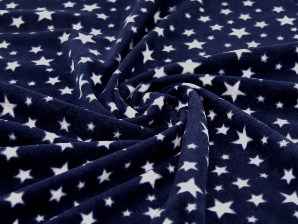 Navy Polar Fleece Fabric