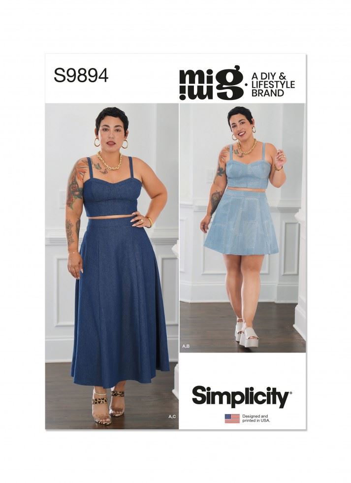 Simplicity Paper Sewing Pattern 9894
 