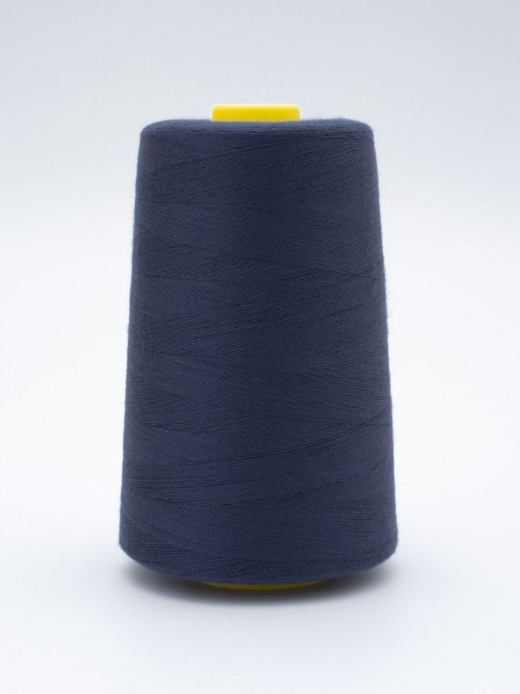 120s Sewing Thread Cone Denim Blue