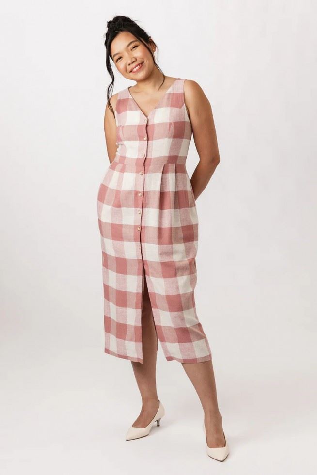 Named Clothing Paper Sewing Pattern Asteri Dress & Vest
 