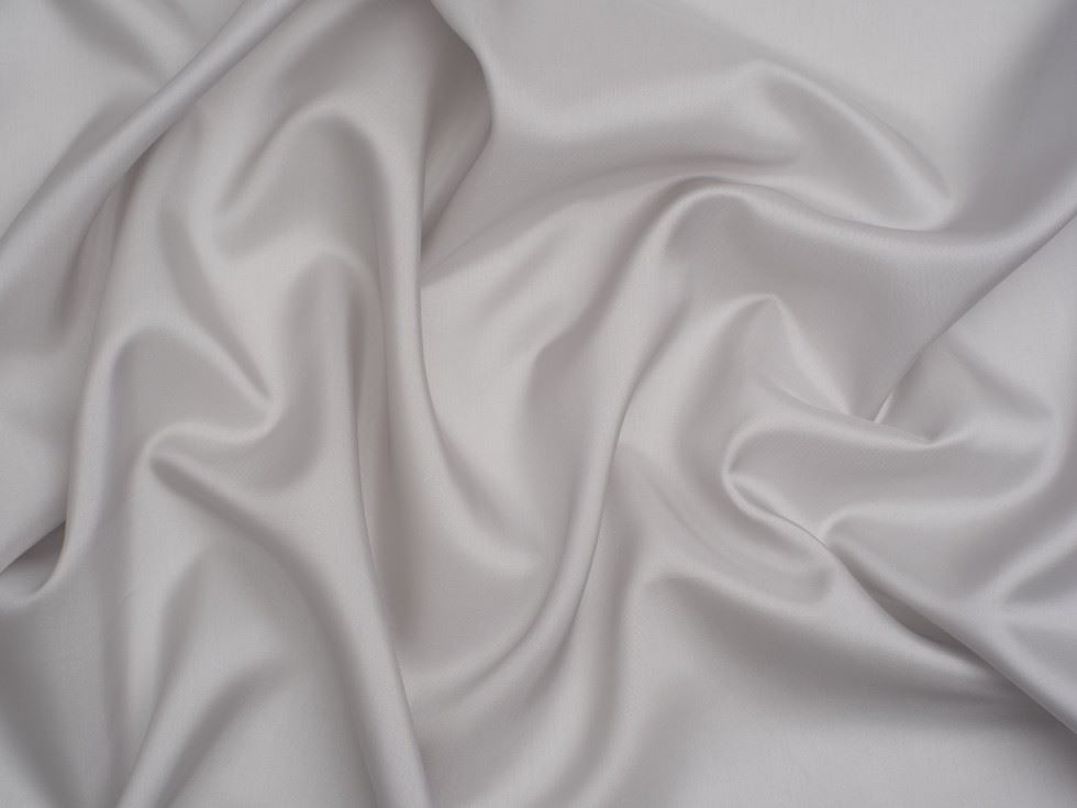 Acetate Taffeta Lining Fabric Silver Grey
 