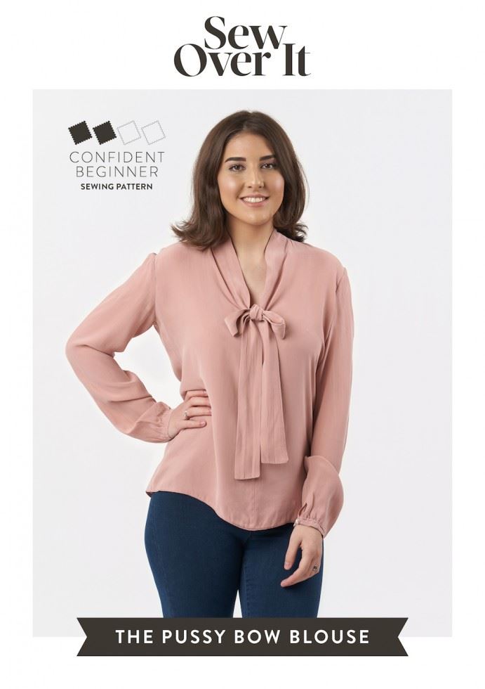 Sew Over It Paper Sewing Pattern The Pussy Bow Blouse
 