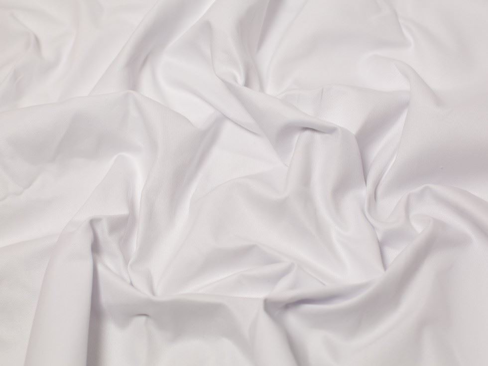 Minerva Core Range Heavy 100% Cotton Drill Fabric White
 